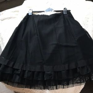 M Siamo Black skirt